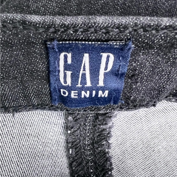 Gap True Skinny Pull on Jeans Washed Black Size 28 - Picture 7 of 10
